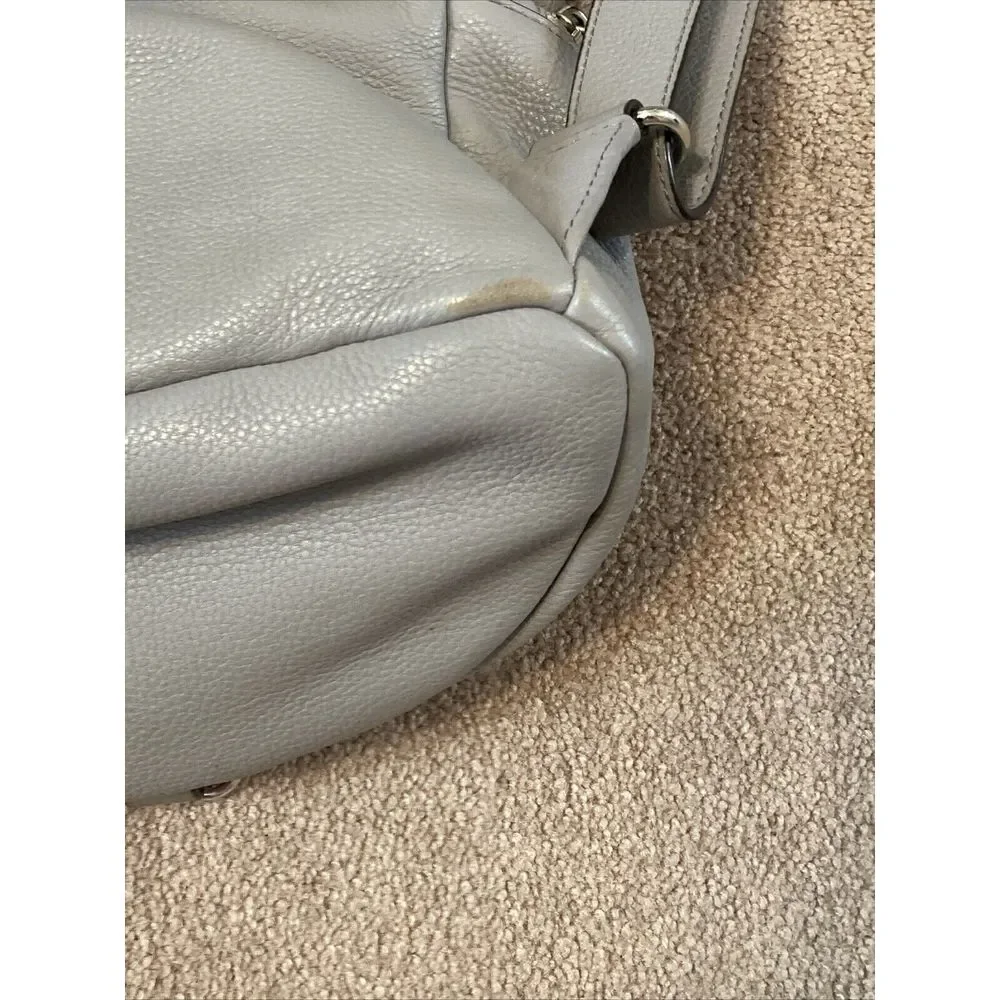 Rebecca Minkoff Julian Backpack  Grey  Pebbled‎ Leather Medium Bag